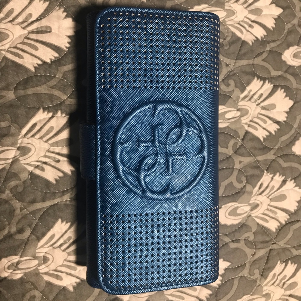 Blue Guess Wallet
